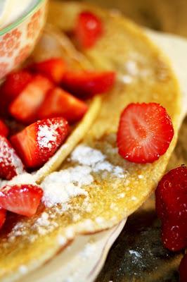 Pancake Hollandais Fraises et Chantilly