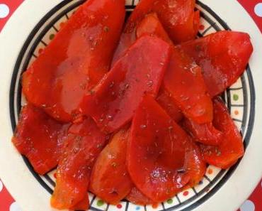 Poivrons grillés à l’huile d’olive