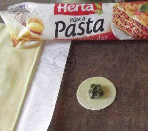 Tortellinis épinards – féta
