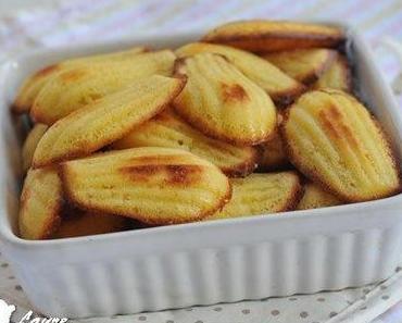 Madeleines au pamplemousse