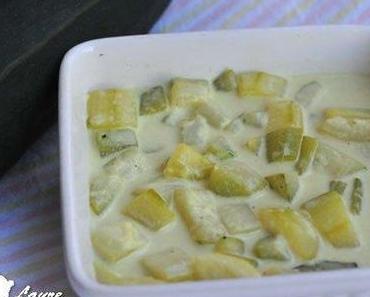 Curry de courgette au lait de coco