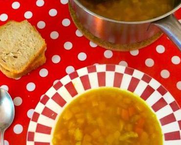 Soupe de courge, massalé, façon paysanne