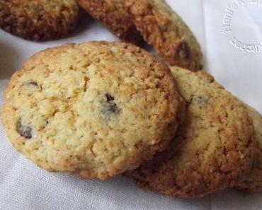 Cookies au son d’avoine et pépites de chocolat