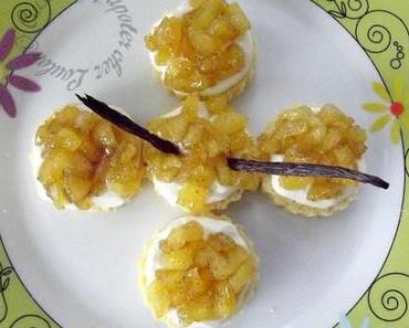 Quatre quart façon tartelettes ultra-rapides aux pommes