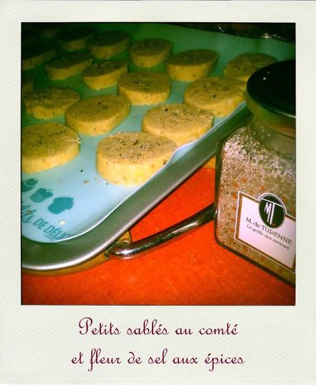 L'Avent des Gourmands #6 : Sablés au comté et fleur de sel aux épices