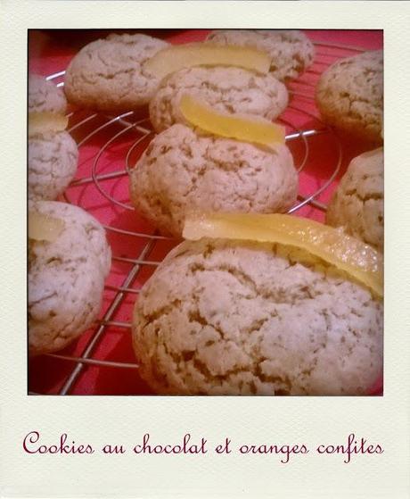 L'Avent des Gourmands #21 : Cookies au chocolat et oranges confites