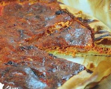 Quiche légère poivron et tomate