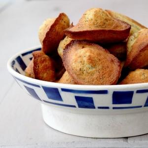 Madeleines au citron et pavot