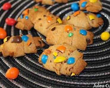 Roulés sablés aux M&amp;M's