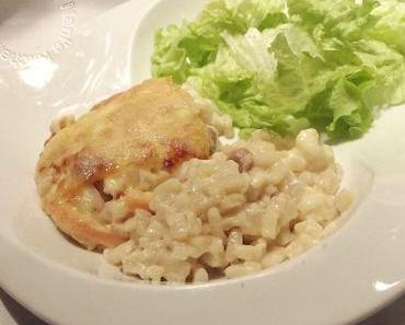 Gratin de crozets à la raclette et saveurs mexicaines