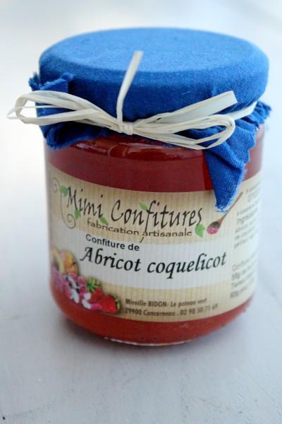 Confiture Abricot-Coquelicot de chez Mimi Confitures, confiturier situé à Concarneau  - Hall 7.2 Stand J19