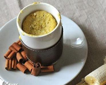 Mug cake à la banane