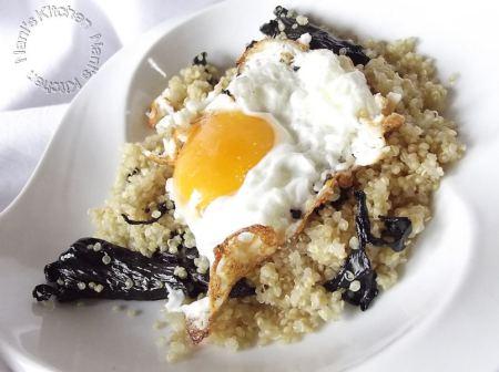 quinoa trompettes oeuf   (1)