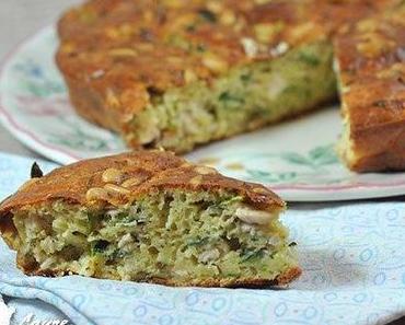Gâteau de courgette au poulet