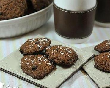 Cookies chocolat et noix de coco