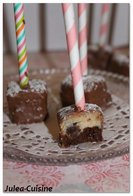 BattleFood#18 : Brownie Cookie Dough Pops