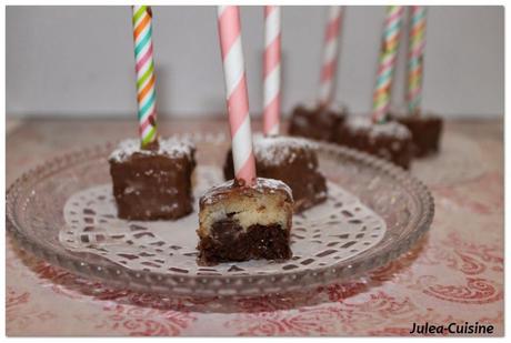 BattleFood#18 : Brownie Cookie Dough Pops