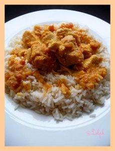 Curry de poulet