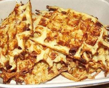 Gaufres de pommes de terre à l’emmental