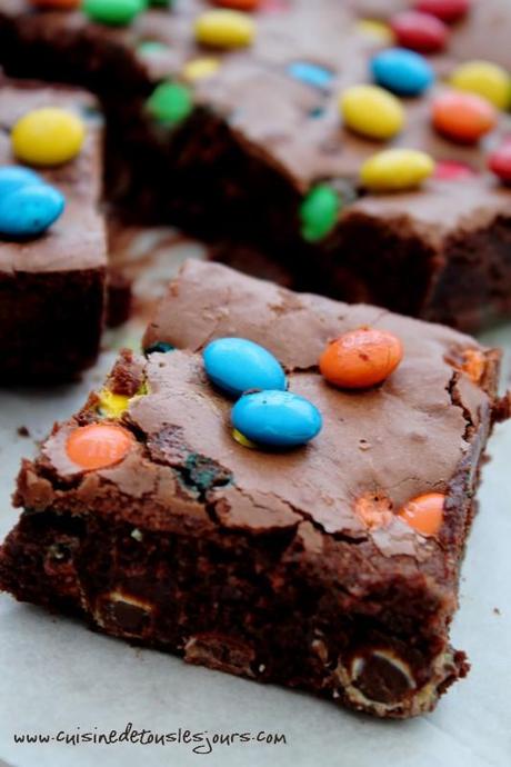 Brownies aux M&M's