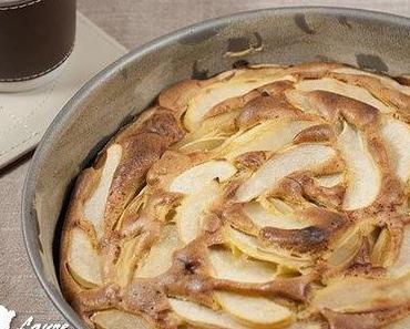 Gâteau moelleux aux poires