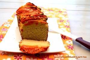 Le goûter du dimanche : Cake à la farine de noix de coco et papaye
