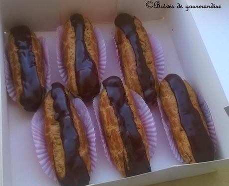 Eclairs au chocolat {Recette CAP}