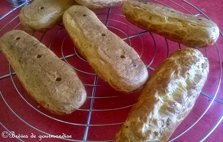 Eclairs au chocolat {Recette CAP}