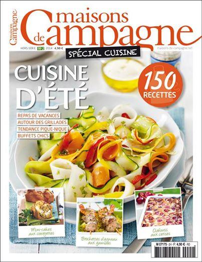 Maisons de Campagne Spécial cuisine - Cuisine d'été - 2014