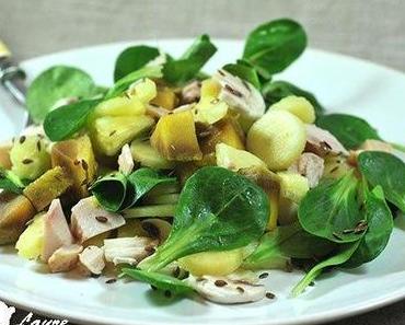 Salade exotique au poulet