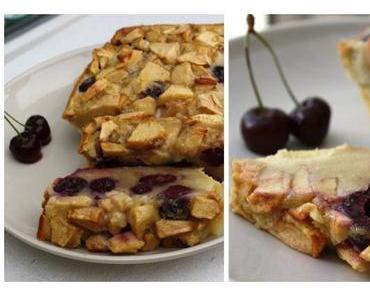 Far aux cerises & aux pommes