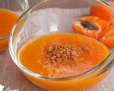 Gaspacho d’abricot à la vanille