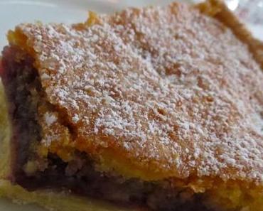 Tarte amandine à la cerise