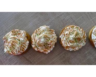 Tartelettes à l’abricot meringuées