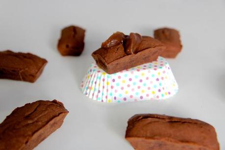 Fondant chocolat et crème de marron