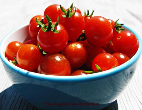Kachumber de tomates et concombres
