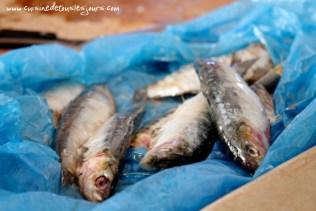 Sardines marinées cuites au barbecue