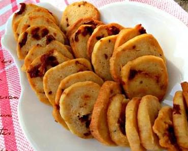 Sablés au parmesan et tomates séchées