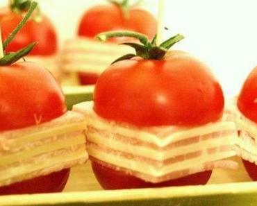 Mini tomato Leerdammer-jambon