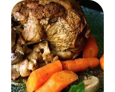 Gigot d'agneau en pot-au-feu
