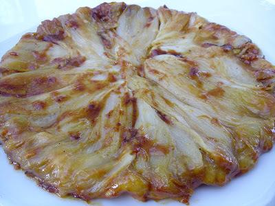 Tatin d'endives au munster