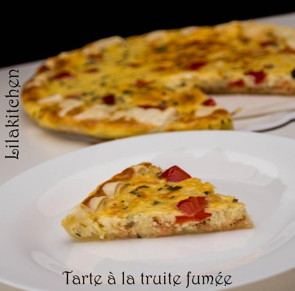 tarte truite fumee