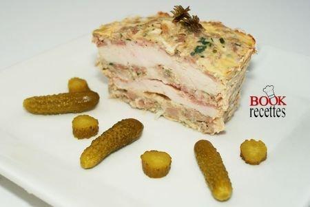 Terrine de volaille et lard fumé