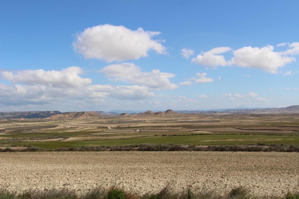 En route pour Las Bardenas Reales : le Monument Valley espagnol