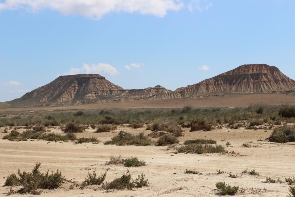 En route pour Las Bardenas Reales : le Monument Valley espagnol