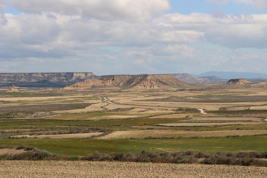 En route pour Las Bardenas Reales : le Monument Valley espagnol