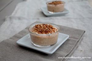 Mousse de caramel au beurre salé et pralin