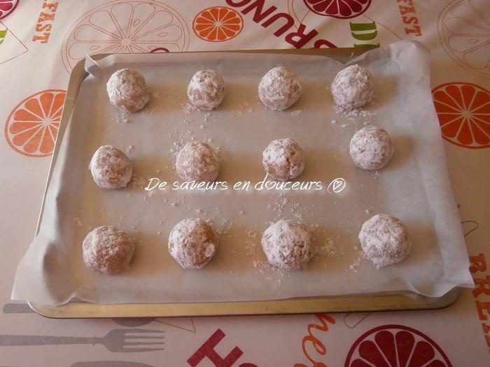 Ghoribas aux cacahuètes et à la noix de coco