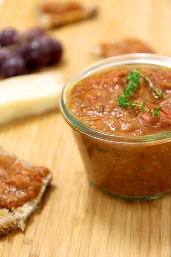 Chutney de tomate moutarde romarin