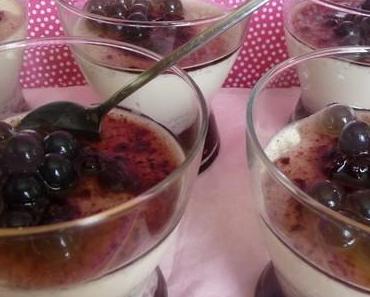 Panna Cotta au cassis
